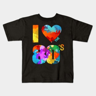 I Love 80´s Kids T-Shirt